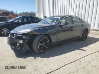 2019 BMW 4 Series 430i xDrive with VIN WBA4J3C59KBL10790, listed as a Copart auction lot 51009895 with 9,709 mi miles and Salvage Title. Bid and sale history available at carsss.com. Image 1.