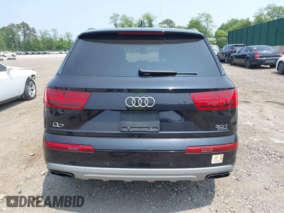 2017 Audi Q7 Premium Plus with VIN WA1LAAF73HD019855, listed as a IAAI auction lot 42449954 with 70,140 mi miles and . Bid and sale history available at DreamBid. Image 16.