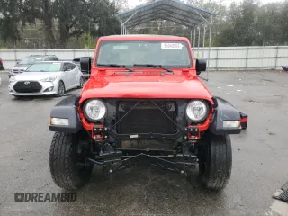 2021 Jeep Wrangler Sport with VIN 1C4GJXAG8MW788027, listed as a Copart auction lot 85940584 with 42,401 mi miles and Salvage Title. Bid and sale history available at DreamBid. Image 5.