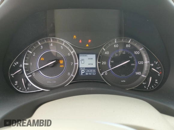 2011 Infiniti QX56 7-passenger with VIN JN8AZ2NE0B9004627, listed as a Copart auction lot 57355615 with 242,036 mi miles and Clean title. Bid and sale history available at DreamBid. Image 9.