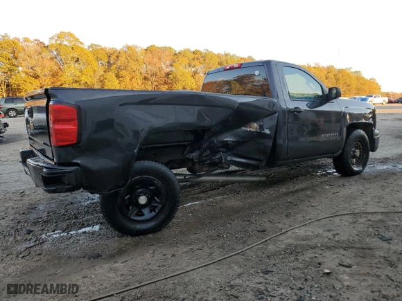 2015 Chevrolet Silverado 1500 Work Truck with VIN 1GCNCPEC8FZ287312, listed as a Copart auction lot 82843234 with 121,349 mi miles and Salvage Title. Bid and sale history available at carsss.com. Image 3.