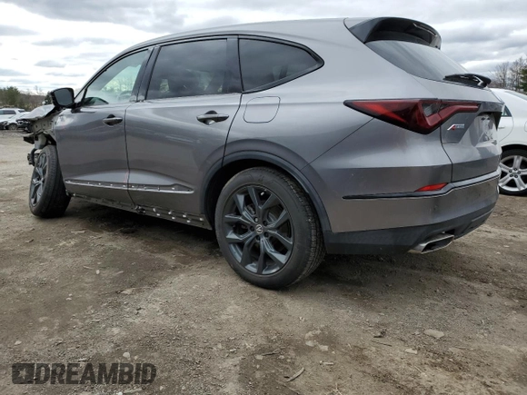 2022 Acura MDX w/A-Spec Package with VIN 5J8YE1H05NL001750, listed as a Copart auction lot 47279985 with 36,846 mi miles and Salvage Title. Bid and sale history available at carsss.com. Image 2.