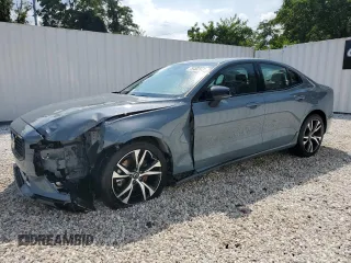2024 Volvo S60 Core Dark Theme with VIN 7JRL12FK3RG321244, listed as a Copart auction lot 63919284 with 5,887 mi miles and Clean Title. Bid and sale history available at carsss.com. Image 1.