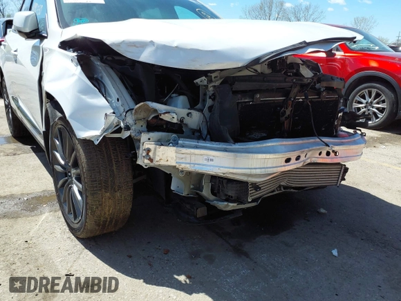 2023 Acura RDX Advance with VIN 5J8TC2H84PL009417, listed as a IAAI auction lot 41996330 with 24,486 mi miles and . Bid and sale history available at DreamBid. Image 6.