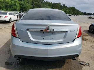 2009 Lincoln MKS with VIN 1LNHM93R59G620803, listed as a Copart auction lot 57283775 with 186,445 mi miles and Salvage title. Bid and sale history available at DreamBid. Image 6.