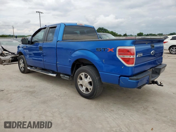 2010 Ford F-150 XL with VIN 1FTEX1CW4AFA85382, listed as a Copart auction lot 58778855 with 190,860 mi miles and Salvage title. Bid and sale history available at DreamBid. Image 2.