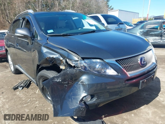 2011 Lexus RX 450h with VIN JTJBC1BA9B2423630, listed as a IAAI auction lot 41811180 with 90,121 mi miles and . Bid and sale history available at DreamBid. Image 1.