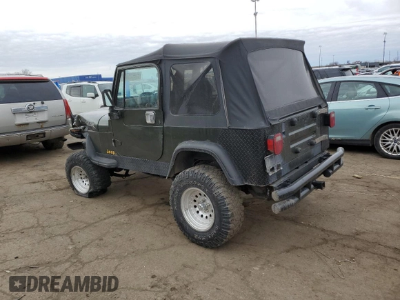 1995 Jeep Wrangler S with VIN 1J4FY19P9SP241990, listed as a Copart auction lot 85860574 with 162,408 mi miles and Clean Title. Bid and sale history available at carsss.com. Image 2.