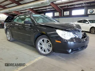 2008 Chrysler Sebring Limited with VIN 1C3LC65M08N637850, listed as a Copart auction lot 61598015 with 74,283 mi miles and Salvage title. Bid and sale history available at DreamBid. Image 4.