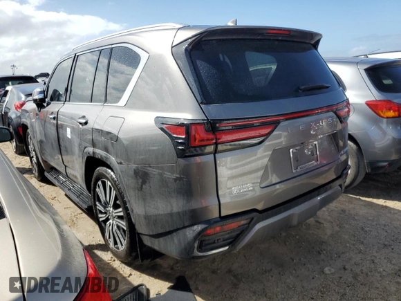 2023 Lexus LX 600 Luxury z VIN JTJGB7CX9P4029541, wystawiony jako Copart lot #73726264 z przebiegiem Nie podano mil oraz Nie do naprawy • Non repairable. Historia ofert i sprzedaży dostępna na DreamBid. Obrazek 2.