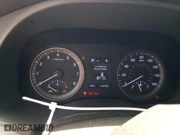 2018 Hyundai Tucson SEL Plus with VIN KM8J33A40JU601297, listed as a Copart auction lot 65497154 with 133,018 mi miles and Clean Title. Bid and sale history available at carsss.com. Image 9.