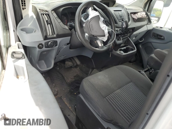 2019 Ford Transit with VIN 1FTYR2CG6KKB30997, listed as a Copart auction lot 58877554 with 43,205 mi miles and Salvage Title. Bid and sale history available at carsss.com. Image 8.