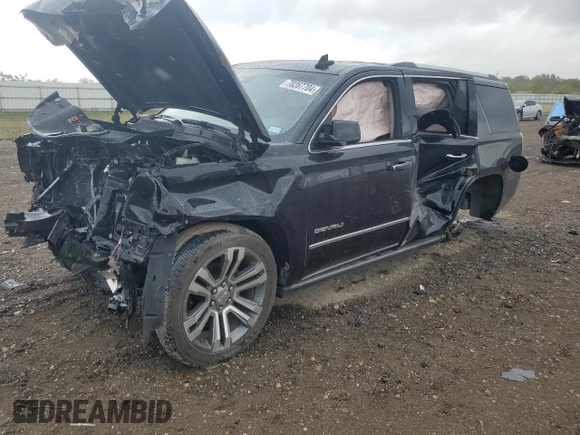 2020 GMC Yukon Denali with VIN 1GKS1CKJ9LR222733, listed as a Copart auction lot 78267704 with 51,971 mi miles and Salvage Title. Bid and sale history available at carsss.com. Image 1.