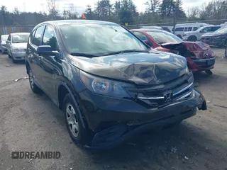 2014 Honda CR-V LX with VIN 2HKRM4H3XEH718344, listed as a IAAI auction lot 41906711 with 106,775 mi miles. Bid and sale history available at carsss.com. Image 1.