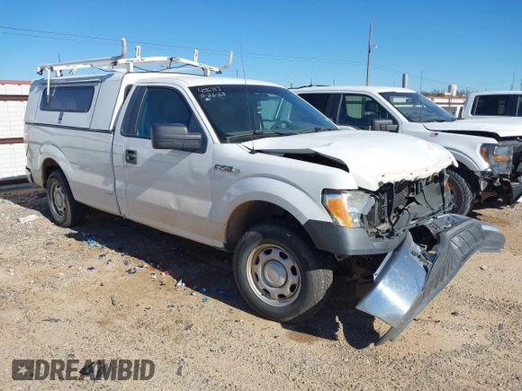 2012 Ford F-150 XL with VIN 1FTMF1CM9CKD33309, listed as a IAAI auction lot 41427178 with 125,029 mi miles. Bid and sale history available at carsss.com. Image 1.