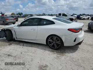 2023 BMW 4 Series 430i z VIN WBA53AP08PCL86794, wystawiony jako Copart lot #71081484 z przebiegiem 31 673 mil mil oraz Szkoda całkowita • Salvage title. Historia ofert i sprzedaży dostępna na DreamBid. Obrazek 2.