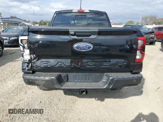 2024 Ford Ranger XLT with VIN 1FTER4GHXRLE33755, listed as a Copart auction lot 42812135 with 1,012 mi miles and Salvage Title. Bid and sale history available at carsss.com. Image 6.