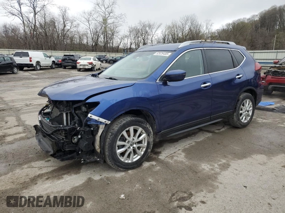 2019 Nissan Rogue SL with VIN 5N1AT2MT8KC801459, listed as a Copart auction lot 52626485 with 100,202 mi miles and Salvage Title. Bid and sale history available at DreamBid. Image 1.