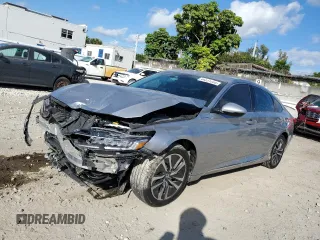 2018 Honda Accord EX-L с VIN 1HGCV3F58JA003387, выставлен на аукционе Copart как лот 44231255 с пробегом 39 761 миль миль и Списание • Salvage title. История ставок и продаж доступна на DreamBid. Изображение 1.