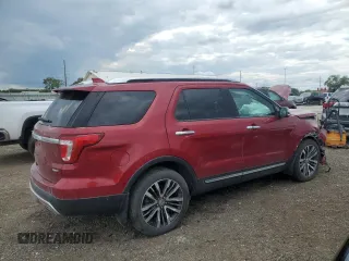 2016 Ford Explorer Platinum z VIN 1FM5K8HT0GGC96650, wystawiony jako Copart lot #58427945 z przebiegiem 129 381 mil mil oraz Szkoda całkowita • Salvage title. Historia ofert i sprzedaży dostępna na DreamBid. Obrazek 3.