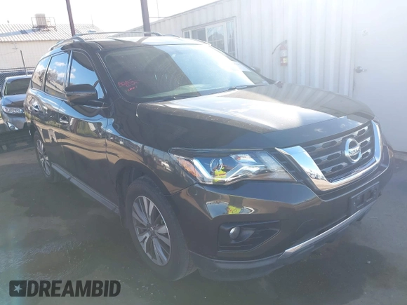 2017 Nissan Pathfinder SL with VIN 5N1DR2MN3HC654487, listed as a IAAI auction lot 41719910 with 79,976 mi miles and . Bid and sale history available at DreamBid. Image 1.