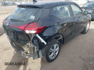 2021 Nissan Kicks S with VIN 3N1CP5BV0ML497948, listed as a IAAI auction lot 41660769 with 36,964 mi miles. Bid and sale history available at carsss.com. Image 4.