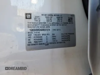 2016 Chevrolet Tahoe LT with VIN 1GNSKBKC6GR297374, listed as a Copart auction lot 46936935 with Not Provided miles and Salvage Title. Bid and sale history available at DreamBid. Image 15.