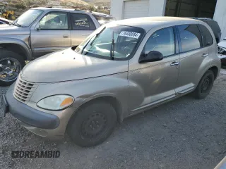 2002 Chrysler PT Cruiser with VIN 3C4FY48B42T285548, listed as a Copart auction lot 76490084 with 122,476 mi miles and Salvage Title. Bid and sale history available at DreamBid. Image 1.