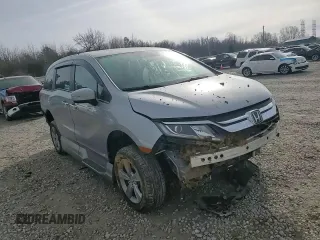 2019 Honda Odyssey EX-L with VIN 5FNRL6H77KB122457, listed as a Copart auction lot 42988715 with 62,444 mi miles and Salvage Title. Bid and sale history available at carsss.com. Image 12.