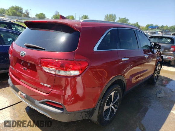 2016 Kia Sorento EX with VIN 5XYPH4A18GG014108, listed as a Copart auction lot 54224024 with 73,727 mi miles and Salvage Title. Bid and sale history available at DreamBid. Image 3.