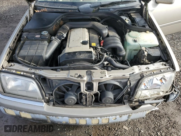1994 Mercedes-Benz C with VIN WDBHA28E3RF034020, listed as a Copart auction lot 44763115 with 191,734 mi miles and Salvage Title. Bid and sale history available at carsss.com. Image 11.