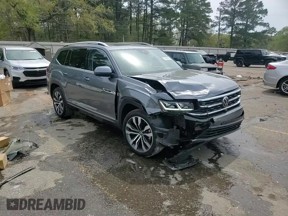 2023 Volkswagen Atlas SEL Premium R-Line z VIN 1V2FR2CA8PC549940, wystawiony jako Copart lot #50596565 z przebiegiem 19 750 mil mil oraz Szkoda całkowita • Salvage title. Historia ofert i sprzedaży dostępna na DreamBid. Obrazek 15.