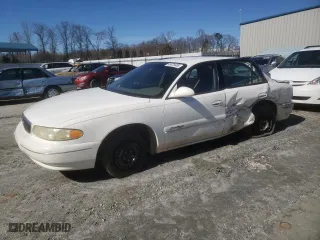 2001 Buick Century Custom with VIN 2G4WS52J811326265, listed as a Copart auction lot 45676885 with 154,983 mi miles and Salvage Title. Bid and sale history available at carsss.com. Image 1.