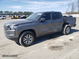 2024 Nissan Frontier SV with VIN 1N6ED1EJ3RN620050, listed as a Copart auction lot 47044615 with 16,947 mi miles and Salvage Title. Bid and sale history available at carsss.com. Image 1.