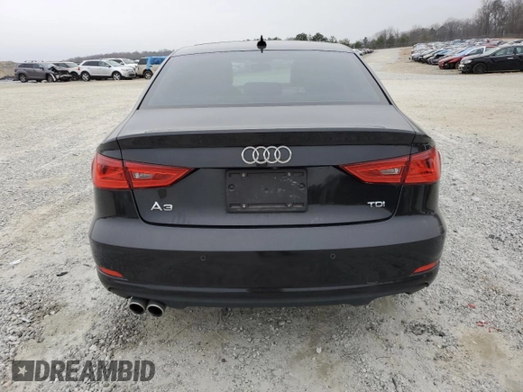 2015 Audi A3 2.0 TDI Premium Plus with VIN WAUCJGFF9F1077514, listed as a Copart auction lot 43371035 with 79,468 mi miles and Salvage Title. Bid and sale history available at carsss.com. Image 6.