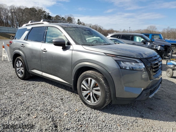 2022 Nissan Pathfinder SL with VIN 5N1DR3CA2NC225163, listed as a Copart auction lot 87971695 with 44,828 mi miles and Salvage Title. Bid and sale history available at carsss.com. Image 4.