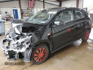 2023 Mitsubishi Mirage ES z VIN ML32AUHJ5PH007017, wystawiony jako Copart lot #51913005 z przebiegiem 27 244 mil mil oraz Czysty tytuł • Clean title. Historia ofert i sprzedaży dostępna na DreamBid. Obrazek 1.