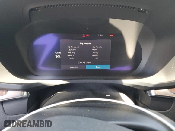 2024 Volvo S60 Plus Dark Theme with VIN 7JRL12FL2RG291095, listed as a Copart auction lot 56045645 with 48,162 mi miles and Salvage title. Bid and sale history available at DreamBid. Image 9.