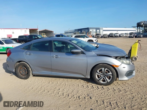 2016 Honda Civic Sedan LX with VIN 2HGFC2F53GH521270, listed as a IAAI auction lot 41953333 with 93,192 mi miles. Bid and sale history available at carsss.com. Image 13.