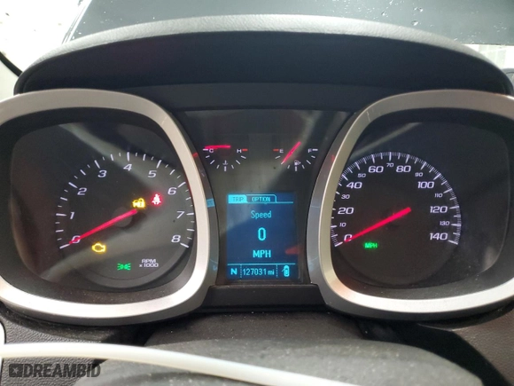 2017 Chevrolet Equinox LS with VIN 2GNFLEEK4H6133167, listed as a Copart auction lot 44653625 with 127,031 mi miles and Clean Title. Bid and sale history available at carsss.com. Image 9.