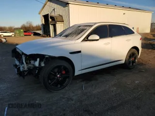 2018 Jaguar F-PACE S with VIN SADCM2FV4JA296902, listed as a Copart auction lot 48950245 with 90,077 mi miles and Clean Title. Bid and sale history available at carsss.com. Image 1.