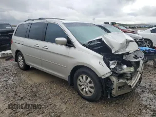 2008 Honda Odyssey EX-L with VIN 5FNRL38628B414581, listed as a Copart auction lot 52548104 with 236,692 mi miles and Salvage Title. Bid and sale history available at DreamBid. Image 4.