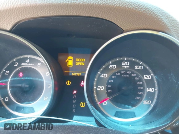 2013 Acura MDX Tech Pkg with VIN 2HNYD2H33DH503891, listed as a IAAI auction lot 42184045 with 141,767 mi miles. Bid and sale history available at carsss.com. Image 7.