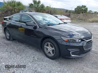 2016 Chevrolet Malibu LS with VIN 1G1ZB5STXGF230666, listed as a IAAI auction lot 41314718 with 106,699 mi miles and . Bid and sale history available at carsss.com. Image 1.