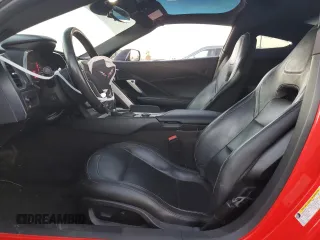 2017 Chevrolet Corvette 1LT with VIN 1G1YB2D75H5114986, listed as a Copart auction lot 84554274 with 66,105 mi miles and Salvage Title. Bid and sale history available at carsss.com. Image 7.