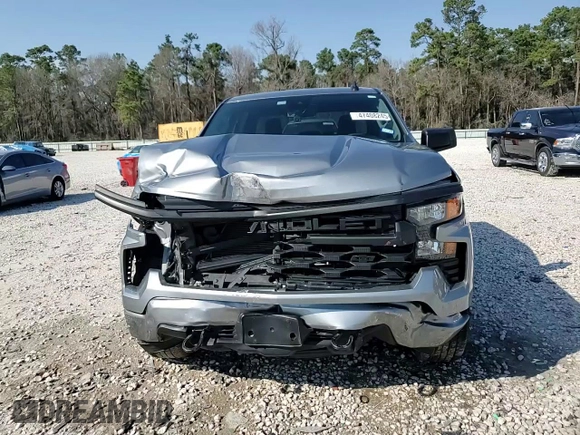 2024 Chevrolet Silverado 1500 Custom with VIN 1GCPABEK0RZ160714, listed as a Copart auction lot 47408245 with 40,259 mi miles and Salvage Title. Bid and sale history available at DreamBid. Image 13.