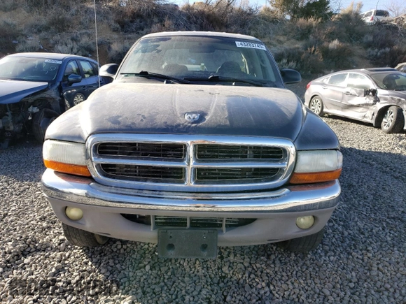 2004 Dodge Dakota SLT with VIN 1D7HG48N14S509987, listed as a Copart auction lot 43283745 with Not Provided miles and Salvage Title. Bid and sale history available at carsss.com. Image 5.