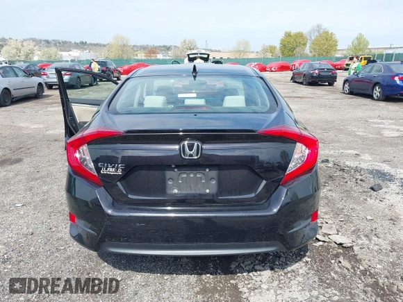 2017 Honda Civic Sedan EX-T with VIN 19XFC1F32HE204861, listed as a IAAI auction lot 42031039 with 61,043 mi miles. Bid and sale history available at carsss.com. Image 16.