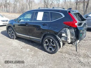 2019 Honda CR-V Touring with VIN 2HKRW2H95KH631787, listed as a IAAI auction lot 41844394 with 262,398 mi miles. Bid and sale history available at carsss.com. Image 3.