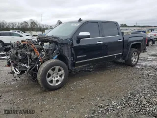 2018 GMC Sierra 1500 SLT with VIN 3GTU2NEC0JG630738, listed as a Copart auction lot 45961355 with 0 mi miles and Salvage Title. Bid and sale history available at carsss.com. Image 1.